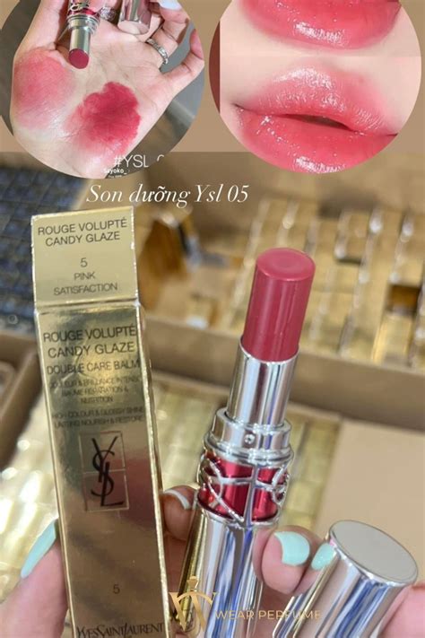 ysl candy glaze pink satisfaction.